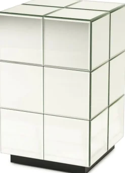 Glazen Bijzettafels|Houten Bijzettafels-By Boo Flectron Bijzettafel Zilver