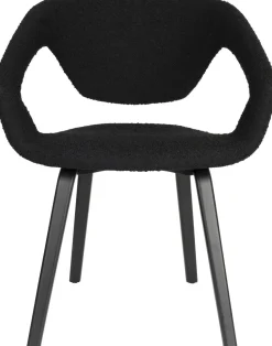 Design Stoelen-Zuiver Flexback (set van 2) Armstoel Zwart