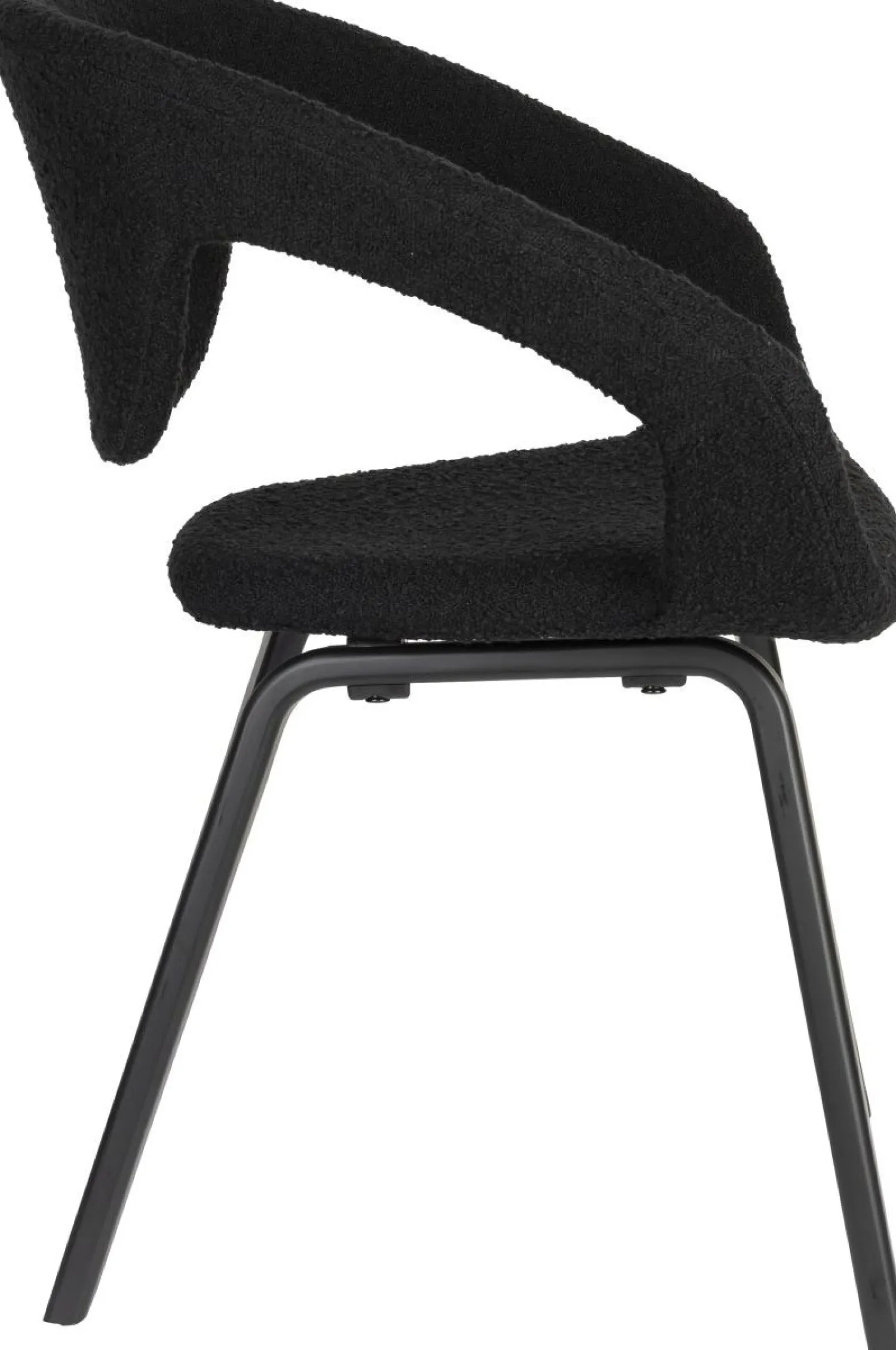 Design Stoelen-Zuiver Flexback (set van 2) Armstoel Zwart