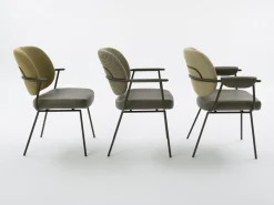 Design Stoelen|Eetkamerstoelen Met Armleuning-Bert Plantagie Flip Armstoel Groen