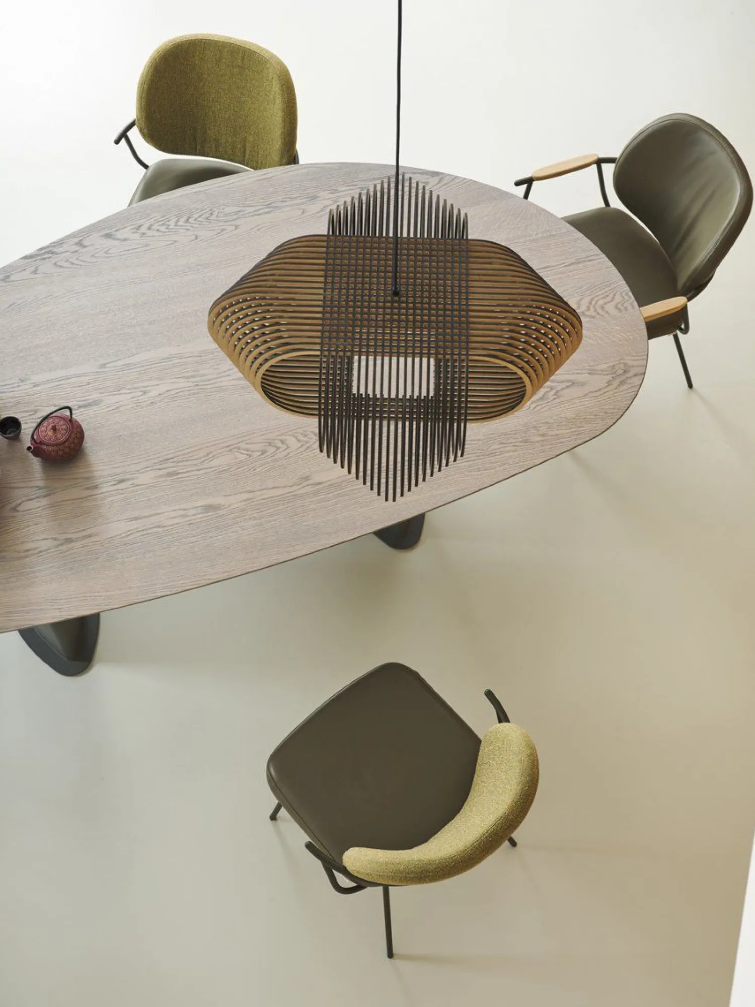 Design Stoelen|Eetkamerstoelen Met Armleuning-Bert Plantagie Flip Armstoel Groen