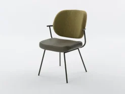 Design Stoelen|Eetkamerstoelen Zonder Armleuning-Bert Plantagie Flip Eetkamerstoel Groen