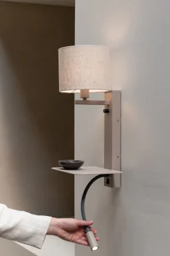 Wandlampen|Wandlampen-It's about RoMi Florence Wandlamp Sand, Light Linen