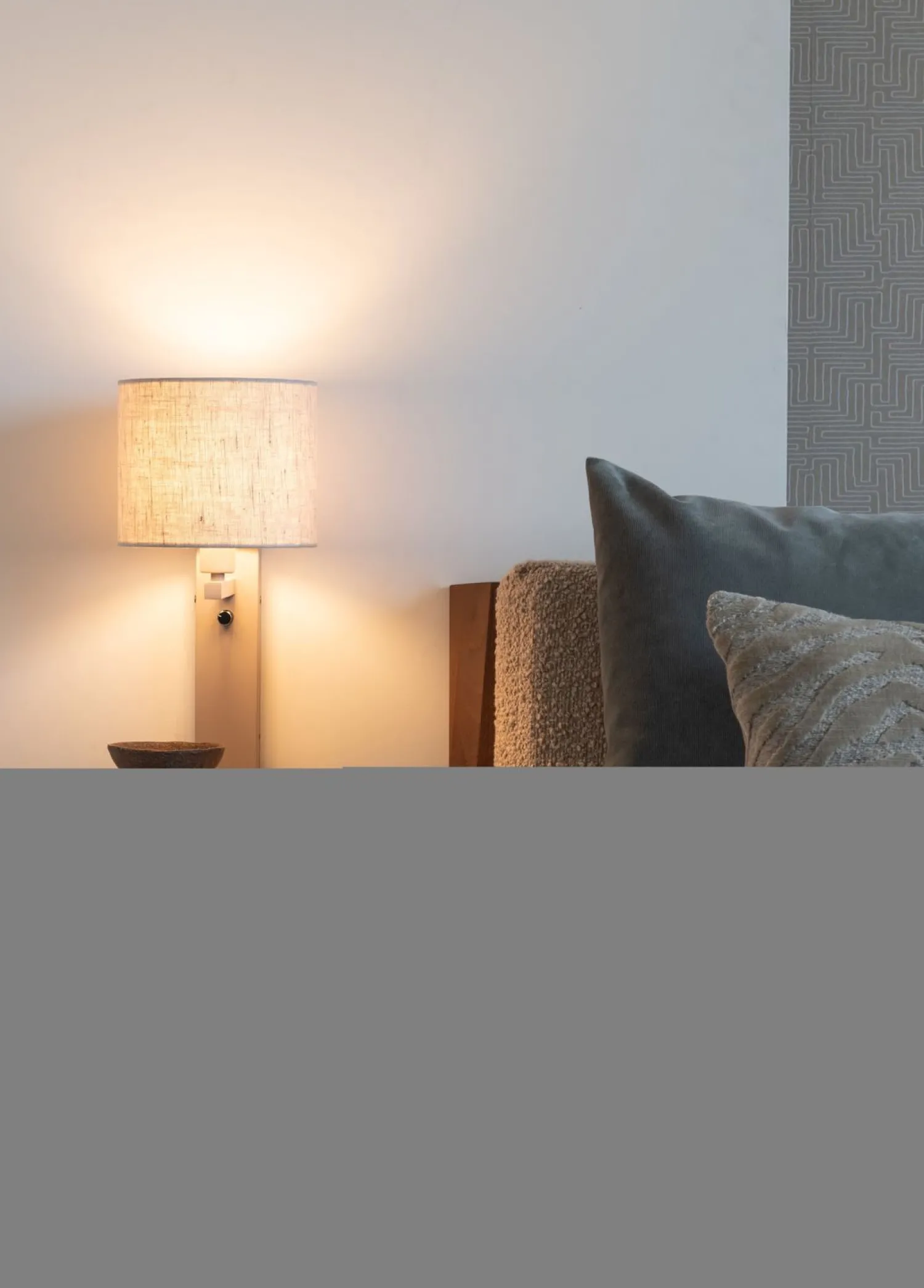 Wandlampen|Wandlampen-It's about RoMi Florence Wandlamp Sand, Light Linen
