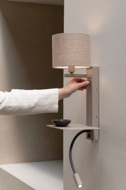Wandlampen|Wandlampen-It's about RoMi Florence Wandlamp Sand, Dark Linen