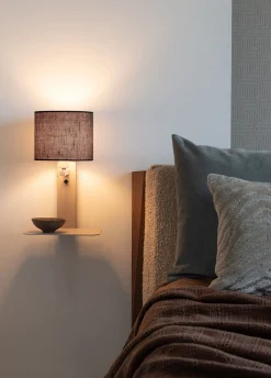 Wandlampen|Wandlampen-It's about RoMi Florence Wandlamp Sand, Black