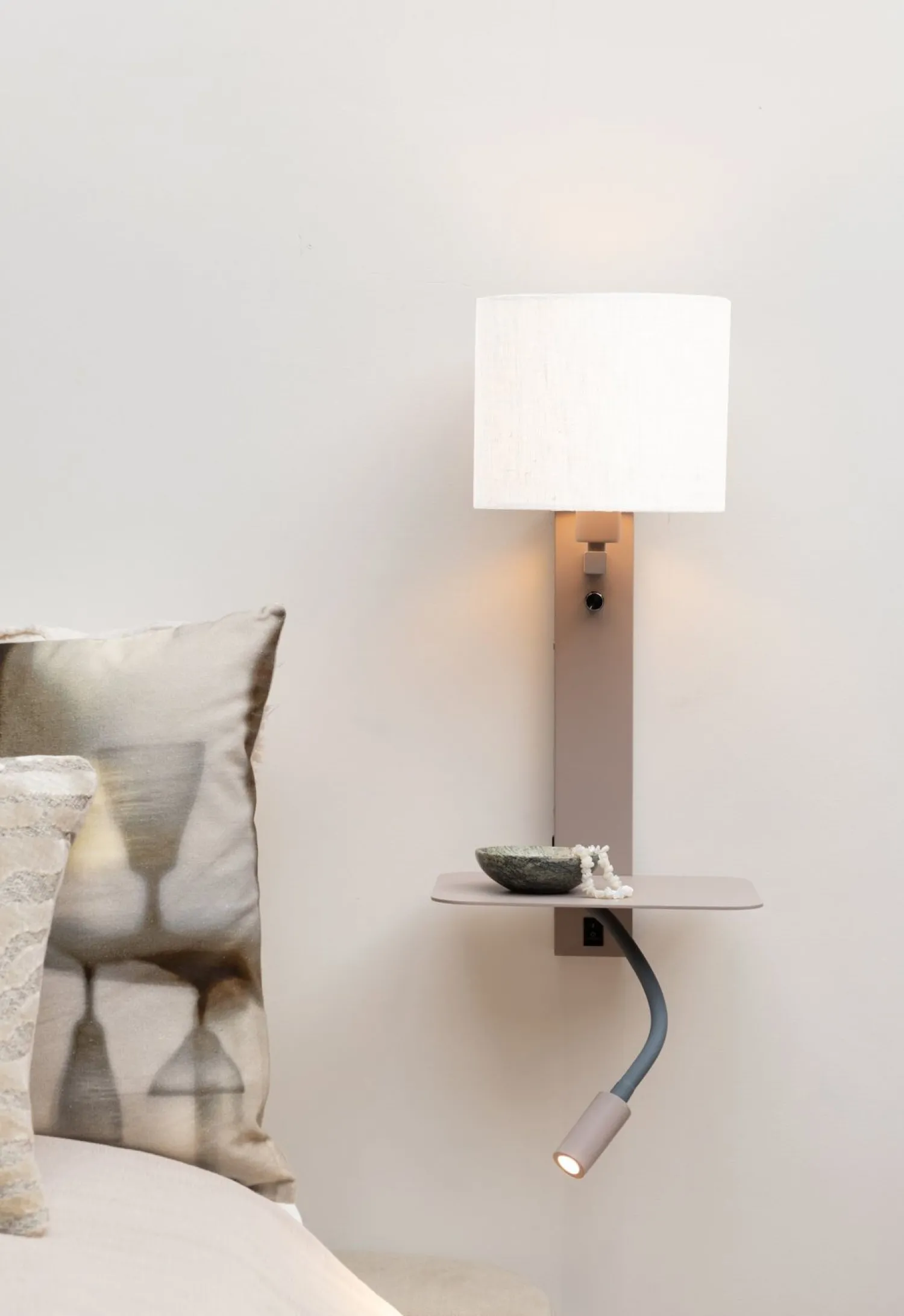 Wandlampen|Wandlampen-It's about RoMi Florence Wandlamp Sand, White