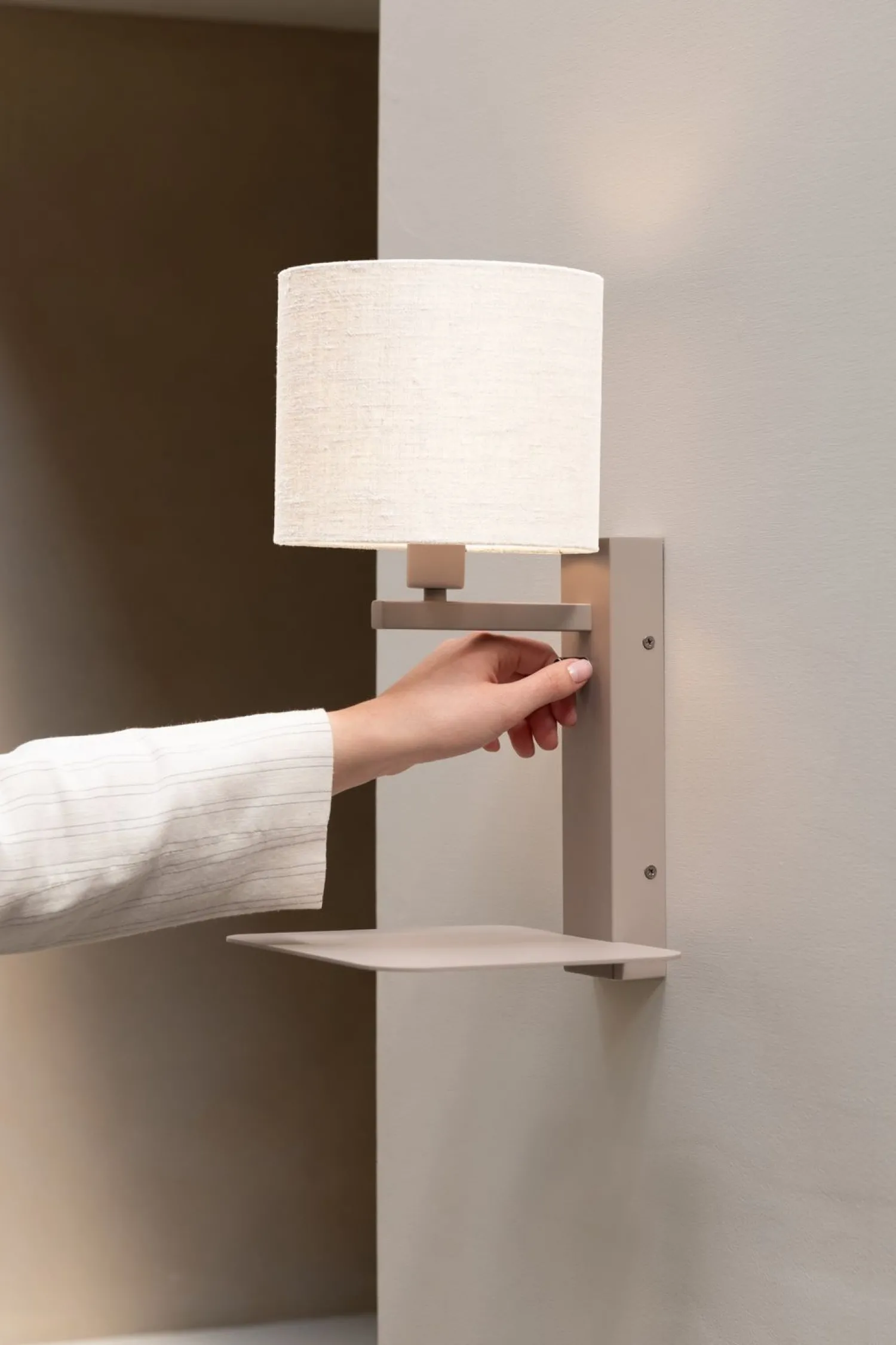 Wandlampen|Wandlampen-It's about RoMi Florence Wandlamp Sand, White