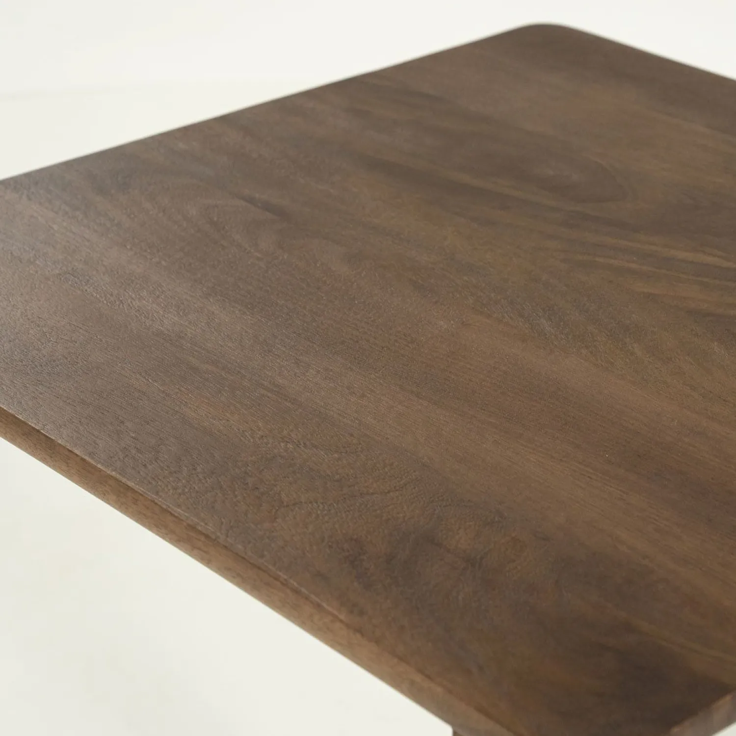 Houten Bijzettafels-Eleonora Florent Vierkant Bijzettafel Lichtbruin