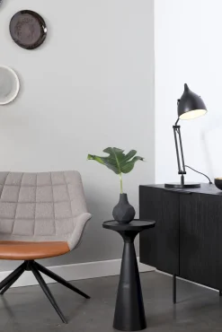 Ronde Bijzettafels-Zuiver Floss Bijzettafel Black