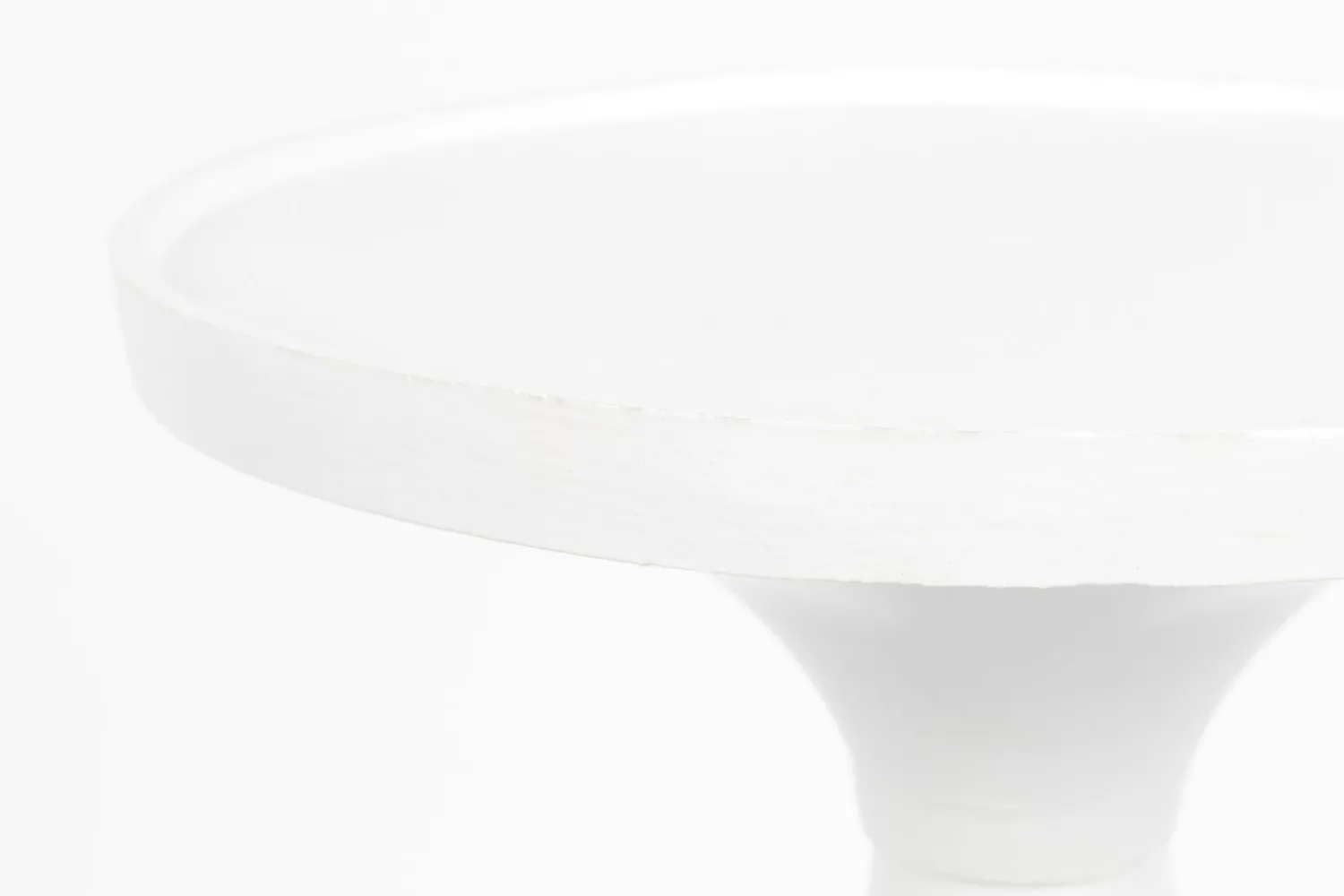 Ronde Bijzettafels-Zuiver Floss Bijzettafel White