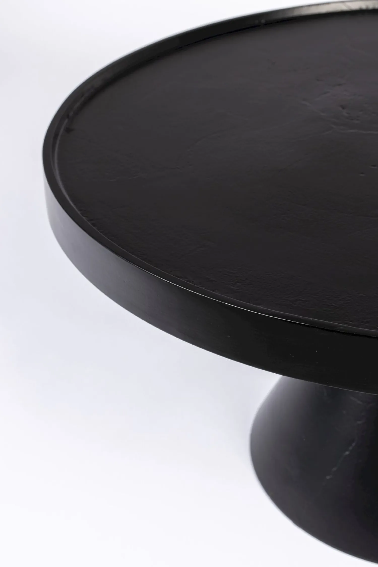 Ronde Salontafels-Zuiver Floss Salontafel Black