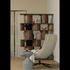 Ronde Bijzettafels-WOOOD Floyd Bijzettafel Lichtgrijs