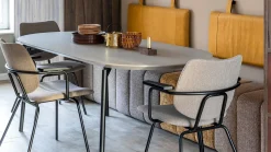 Houten Eettafels|Rechthoekige Eettafels-Studio HENK Flyta Eettafel Naturel