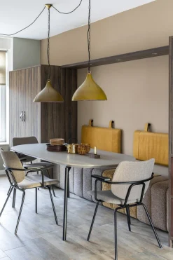 Houten Eettafels|Rechthoekige Eettafels-Studio HENK Flyta Eettafel Naturel