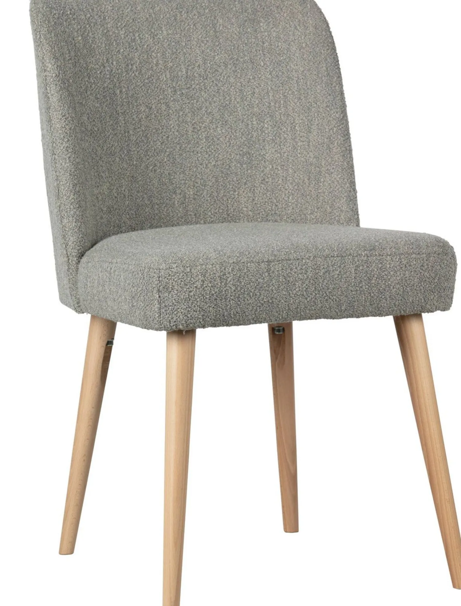 Eetkamerstoelen Zonder Armleuning-vtwonen Force Eetkamerstoel Grey