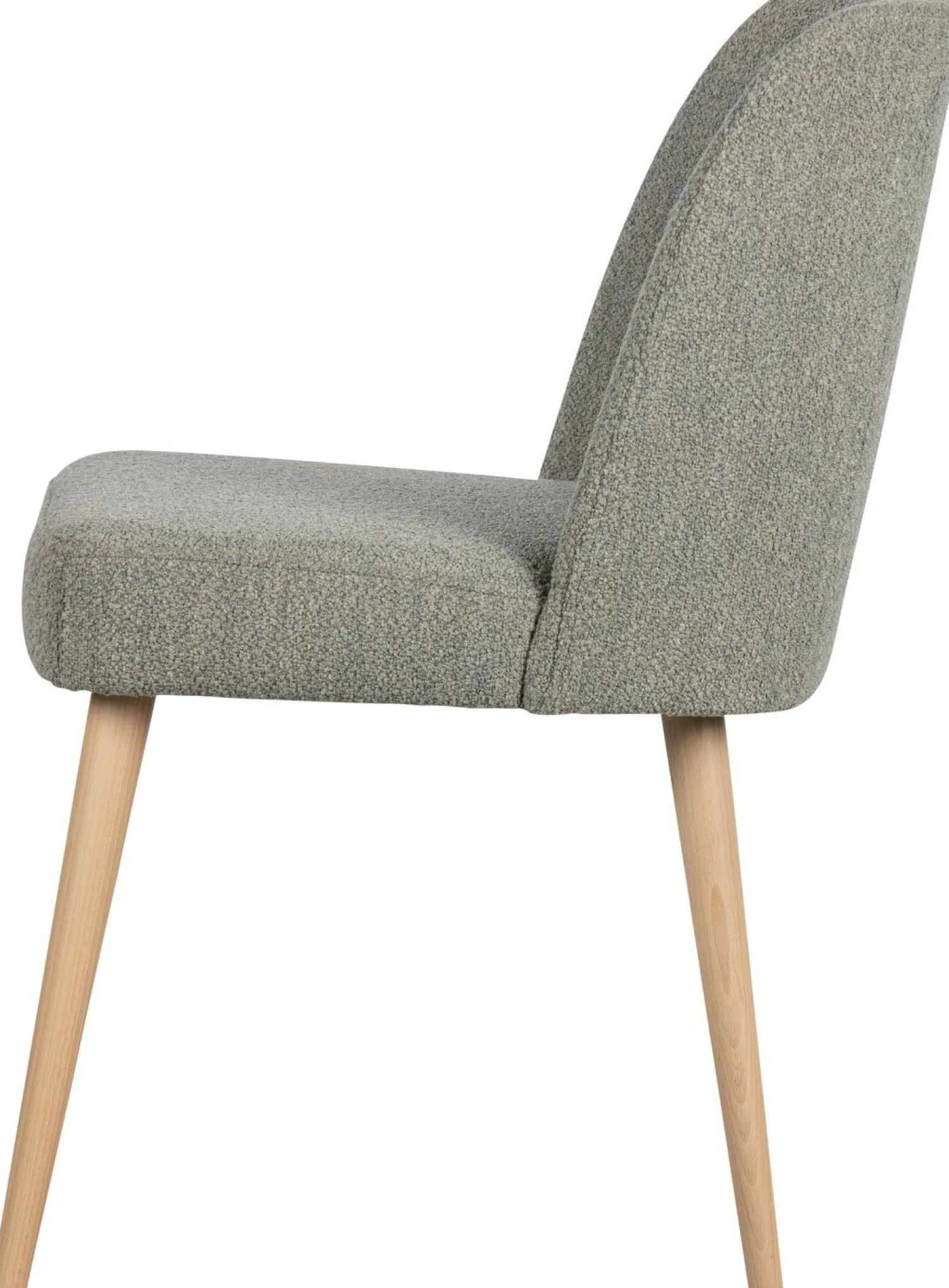 Eetkamerstoelen Zonder Armleuning-vtwonen Force Eetkamerstoel Grey