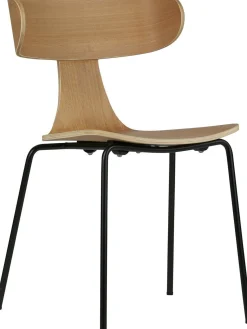 Eetkamerstoelen Zonder Armleuning-WOOOD Form Eetkamerstoel Natural