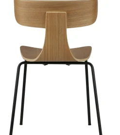 Eetkamerstoelen Zonder Armleuning-WOOOD Form Eetkamerstoel Natural