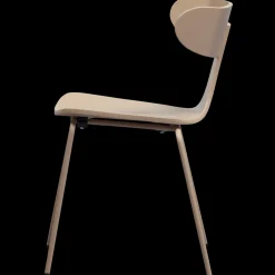 Eetkamerstoelen Zonder Armleuning-WOOOD Form Eetkamerstoel Sand