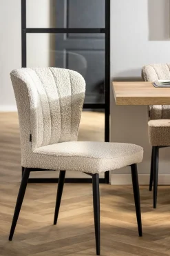 Eetkamerstoelen Zonder Armleuning-Feelings Wonen Fourty Eetkamerstoel Pearl