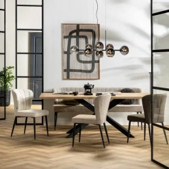 Eetkamerstoelen Zonder Armleuning-Feelings Wonen Fourty Eetkamerstoel Mouse