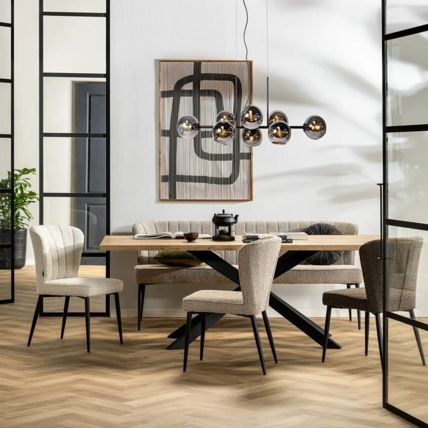 Eetkamerstoelen Zonder Armleuning-Feelings Wonen Fourty Eetkamerstoel Mouse
