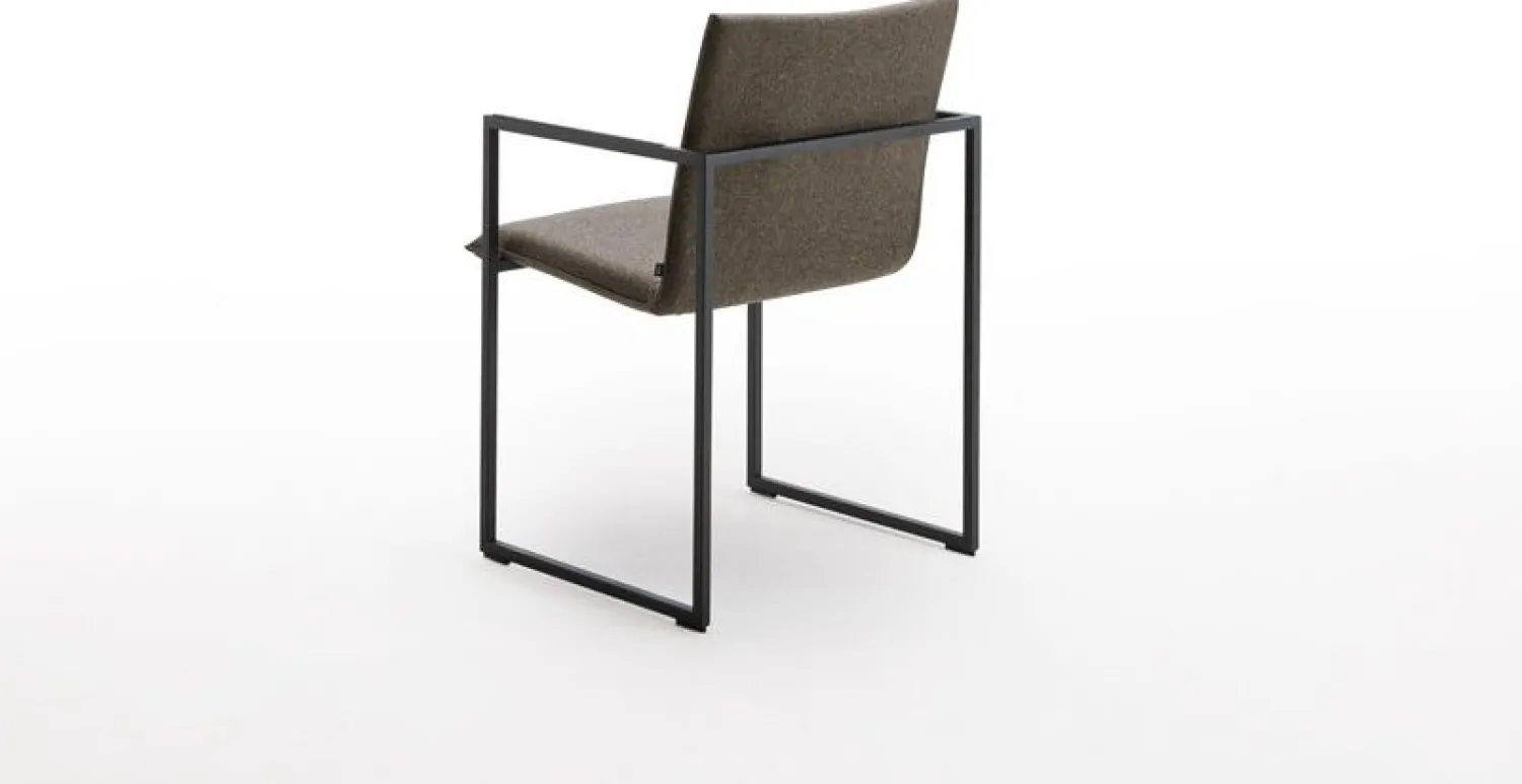 Eetkamerstoelen Met Armleuning|Design Stoelen-Arco Frame Friendly Eetkamerstoel Rust