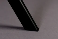 Kuipstoelen|Eetkamerstoelen Zonder Armleuning-Dutchbone Franky Velvet Eetkamerstoel Grey