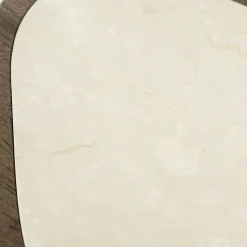 Marmeren Bijzettafels-Eleonora Fred Bijzettafel Bruin
