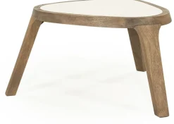 Marmeren Salontafels|Organische Salontafels-Eleonora Fred Salontafel Bruin