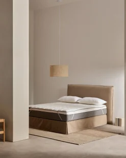 Topmatrassen-Kave Home Freya Topper Wit