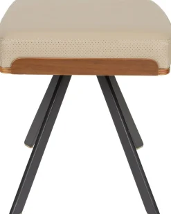 Hockers|Poefs-Zuiver Frie Hocker Beige