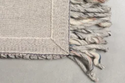 Vloerkleden|Wollen Vloerkleden-Zuiver Frills Vloerkleed Grey, Blue