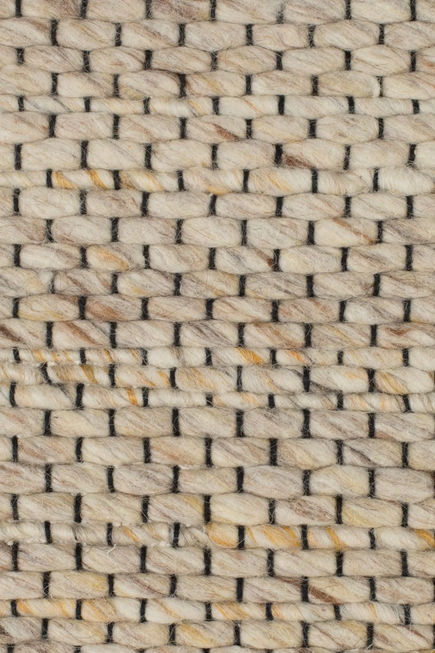 Vloerkleden|Wollen Vloerkleden-Zuiver Frills Vloerkleed Beige, Yellow