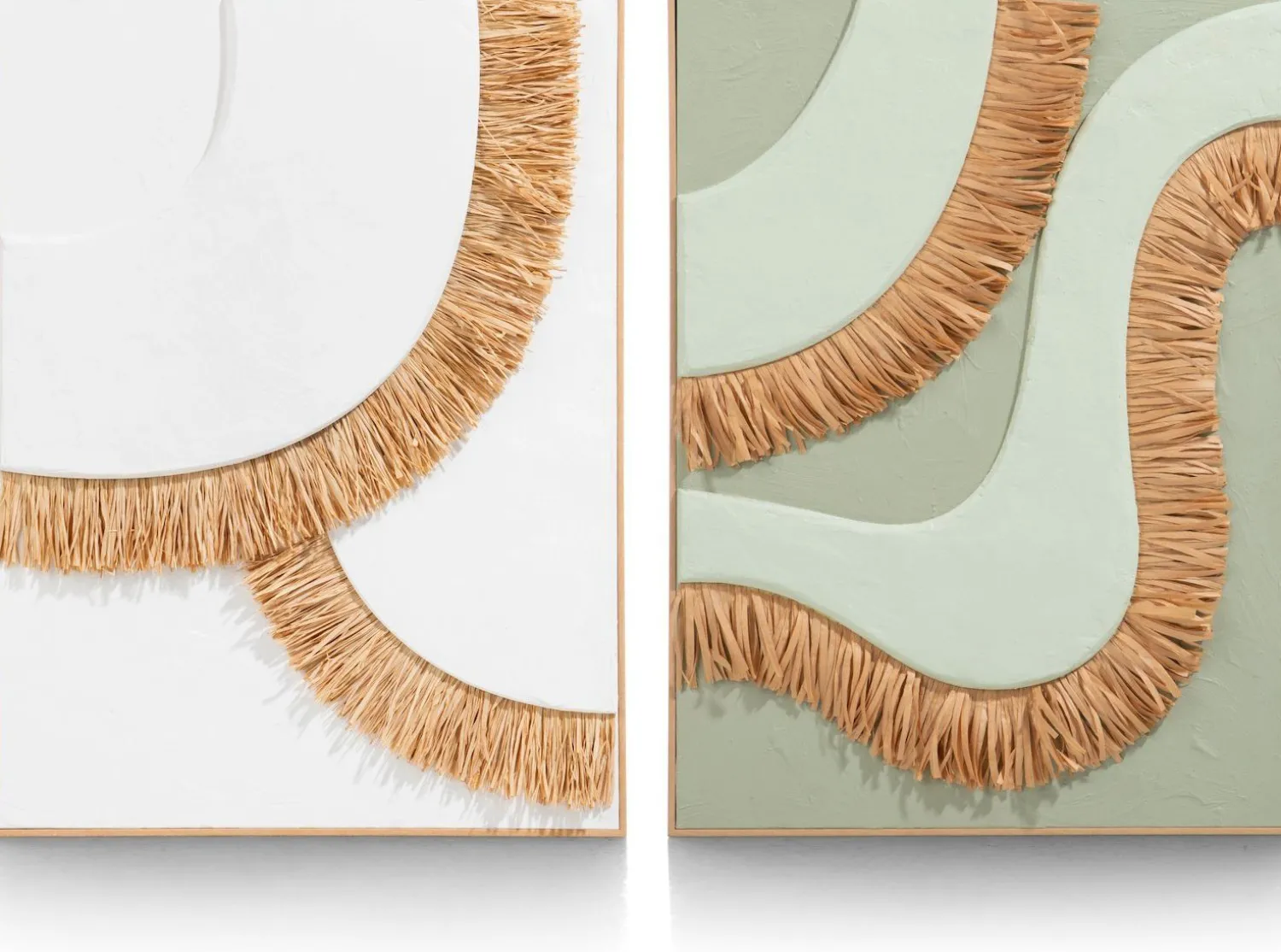 Wanddecoraties-COCO maison Frills Wanddecoratie Wit