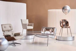 Design Fauteuils-Living Divani Frog Fauteuil Silver