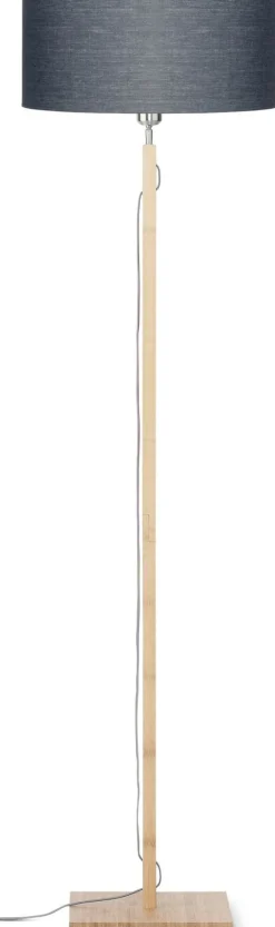 Moderne Vloerlampen|Vloerlampen-Good&Mojo Fuji Vloerlamp Donkergrijs