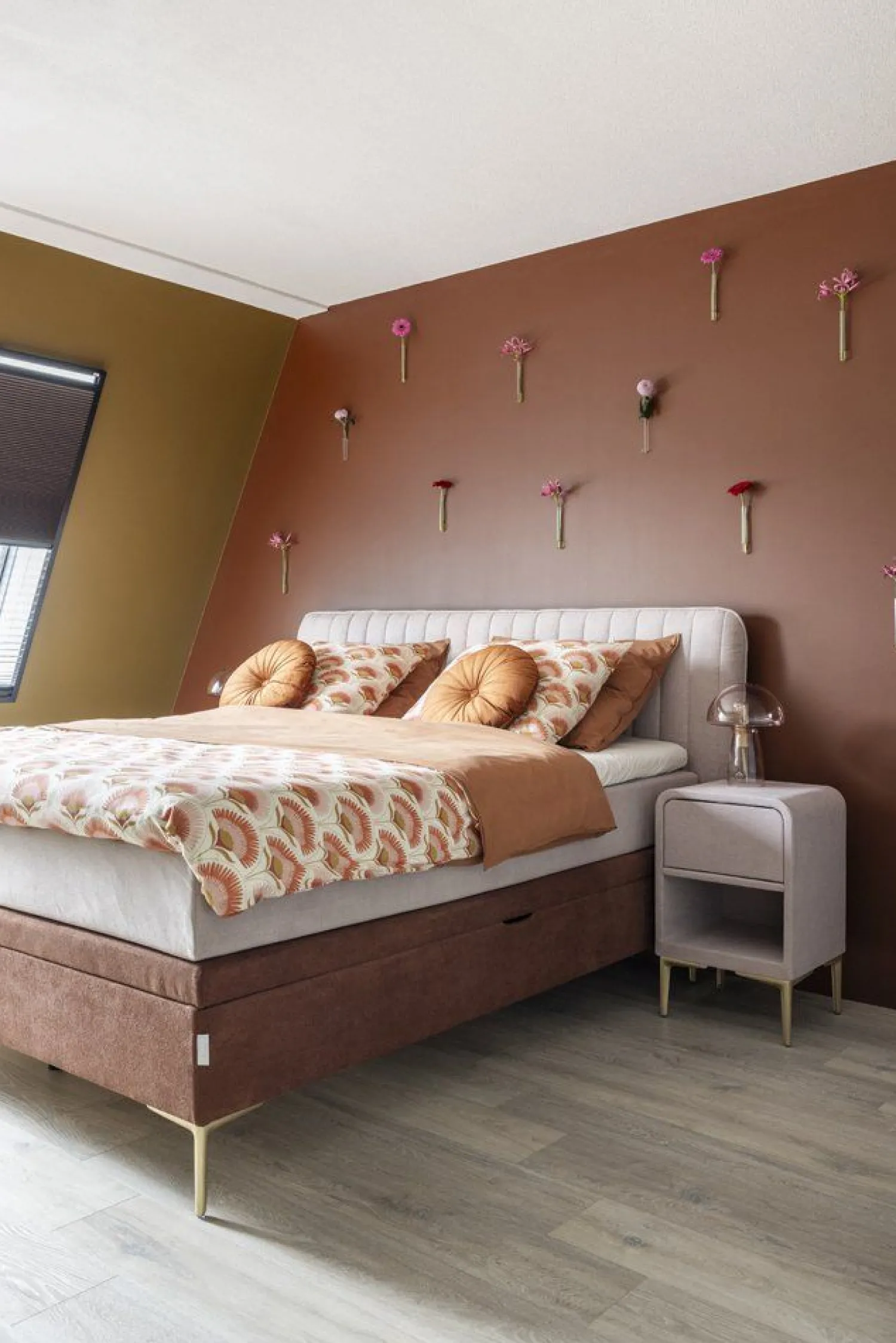 Tafellampen|Tafellampen-Lucide Fungo Tafellamp Roze
