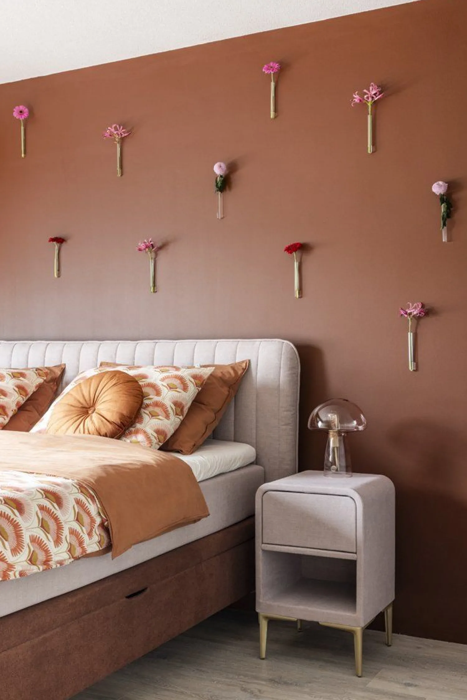 Tafellampen|Tafellampen-Lucide Fungo Tafellamp Roze