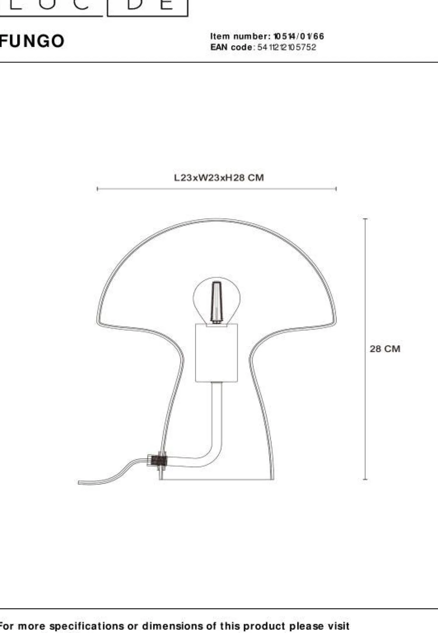 Tafellampen|Tafellampen-Lucide Fungo Tafellamp Roze