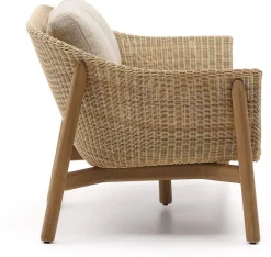 Tuinbanken|Zitbanken-Kave Home Galea Tuinbank Beige, Naturel