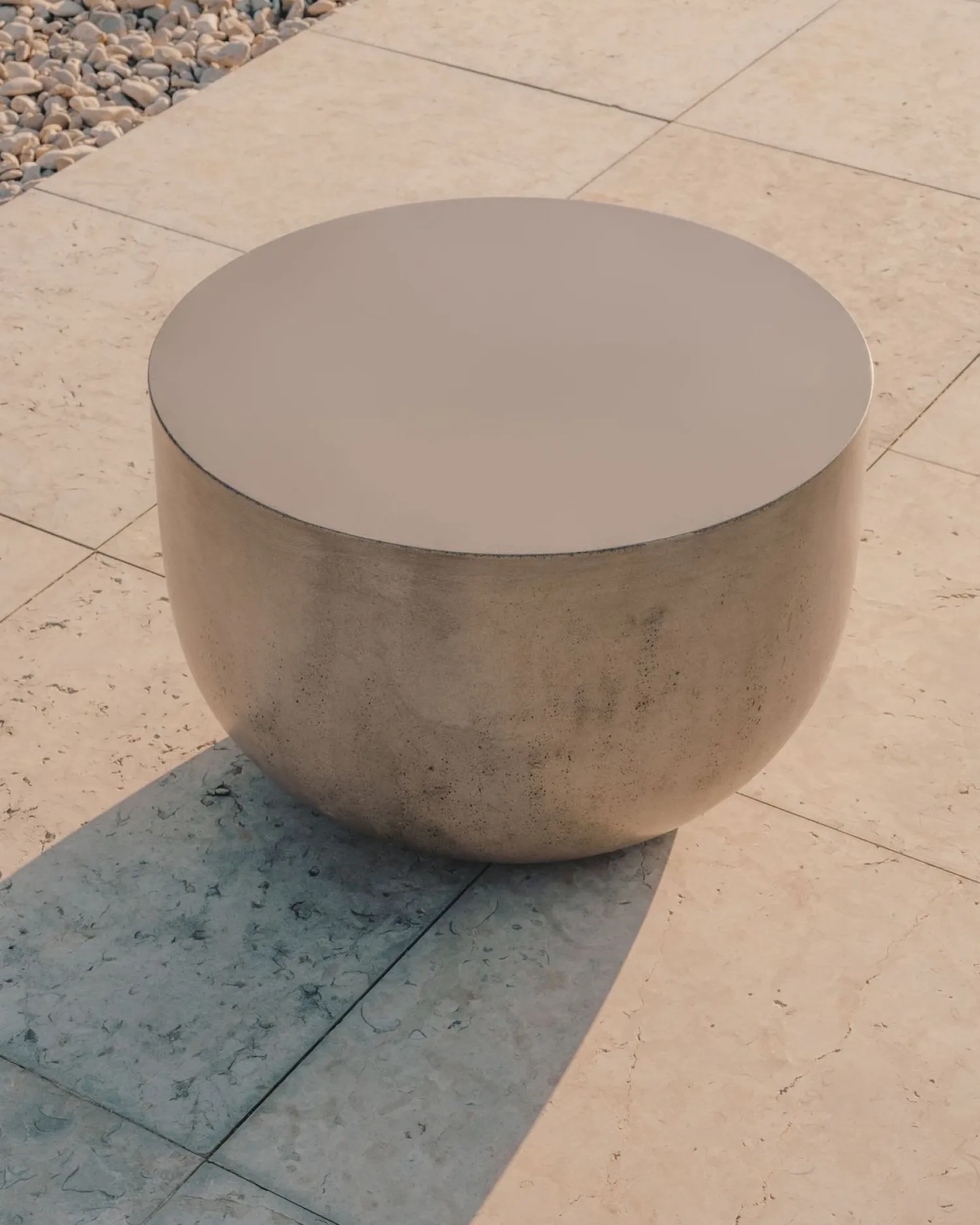 Tuintafels|Ronde Salontafels-Kave Home Garbet Salontafel Grijs