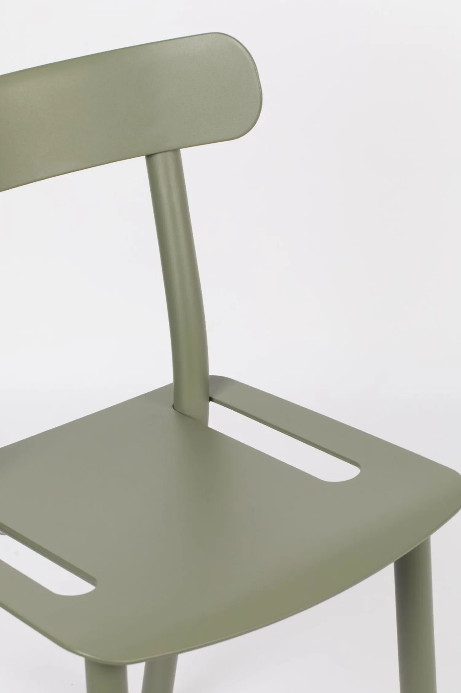 Tuinstoelen-Zuiver Garden (set van 2) Tuinstoel groen