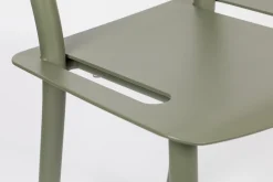 Tuinstoelen-Zuiver Garden (set van 2) Tuinstoel groen