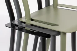 Tuinstoelen-Zuiver Garden (set van 2) Tuinstoel groen