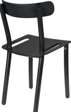 Tuinstoelen-Zuiver Garden (set van 2) Tuinstoel Zwart