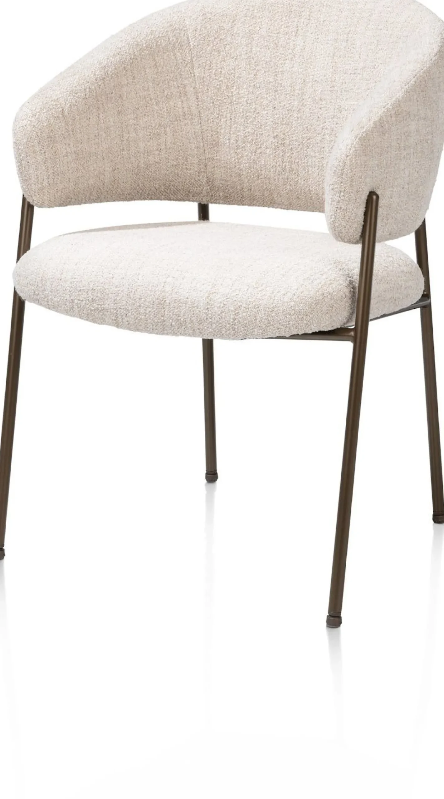 Eetkamerstoelen Met Armleuning-Henders en Hazel Gavin Eetkamerstoel Creme