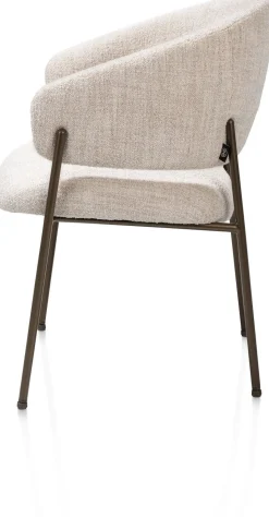 Eetkamerstoelen Met Armleuning-Henders en Hazel Gavin Eetkamerstoel Creme