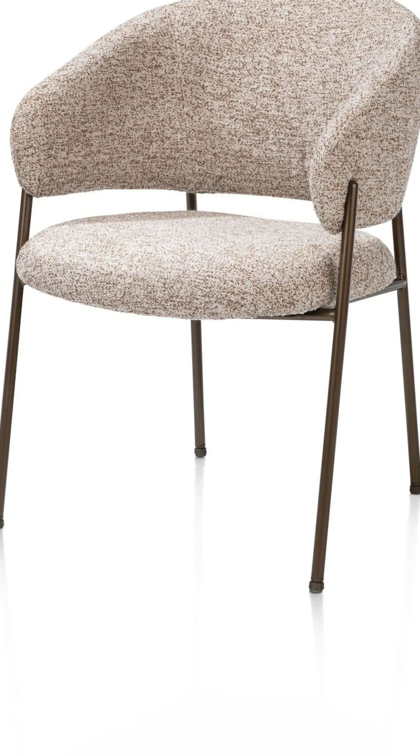 Eetkamerstoelen Met Armleuning-Henders en Hazel Gavin Eetkamerstoel Koper